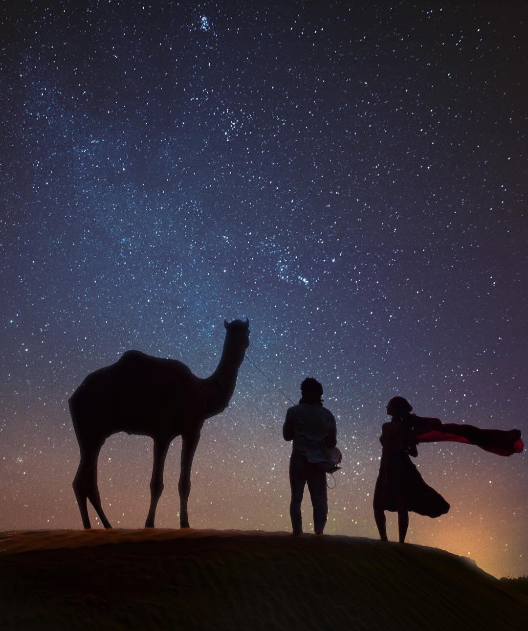 overnight safari in jaisalmer desert
